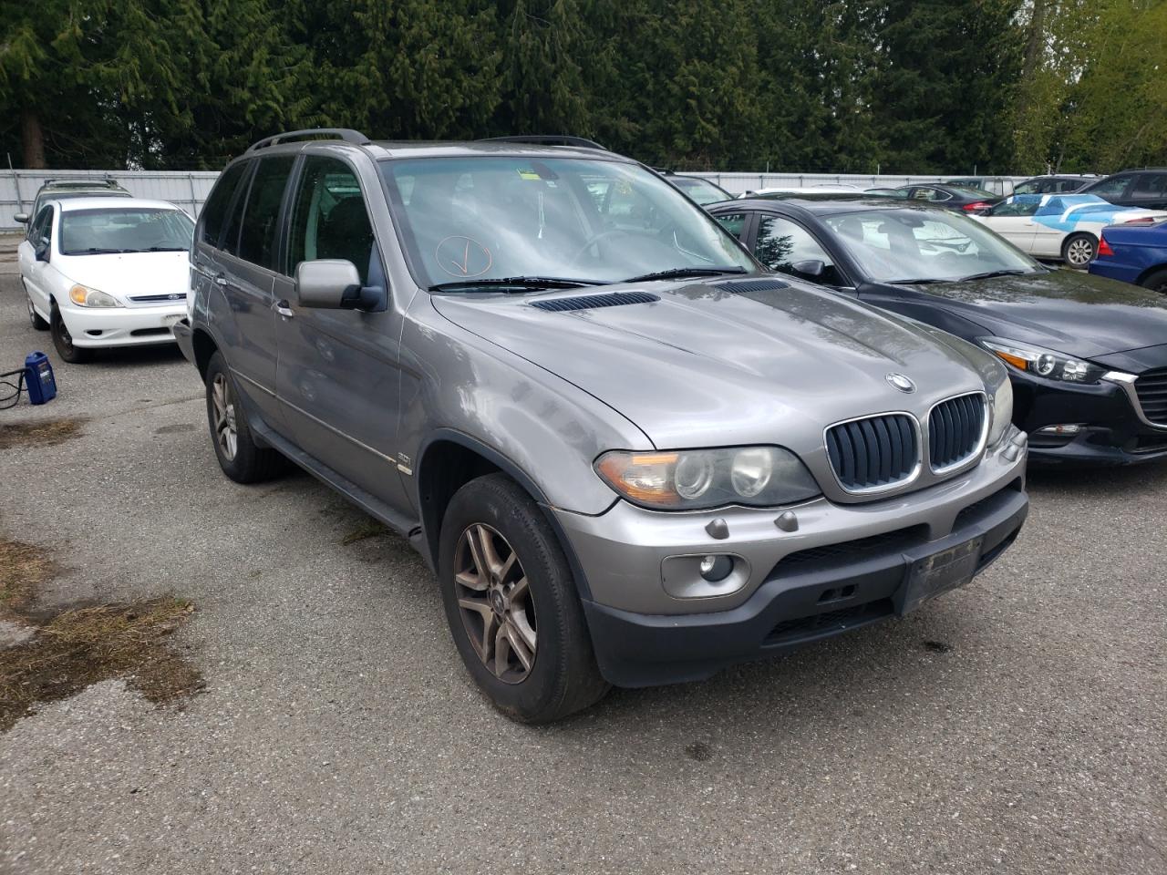 BMW X5 3.0I 2005 with VIN 5UXFA13575LY01940 - Photo from auction