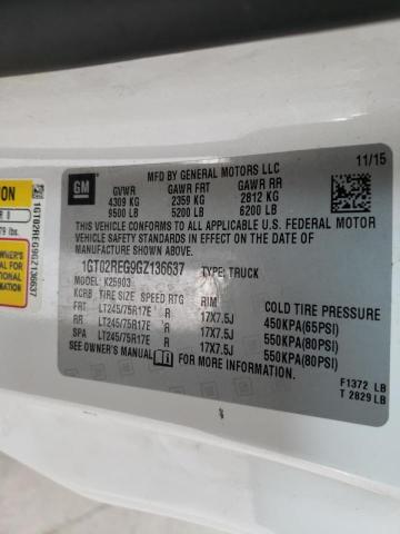 Photo 10 from auction – 2016 GMC SIERRA K25 with VIN 1GT02REG9GZ136637
