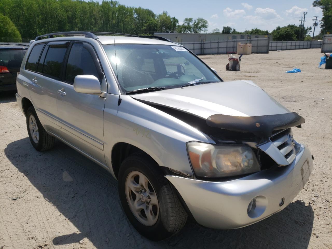 TOYOTA HIGHLANDER 2005 with VIN JTEGD21A450122336 - Photo from auction