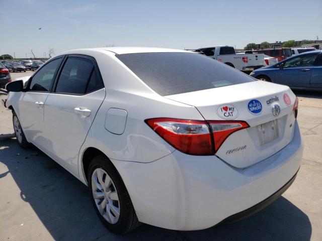Photo 3 from auction – 2016 TOYOTA COROLLA L with VIN 2T1BURHE0GC670178