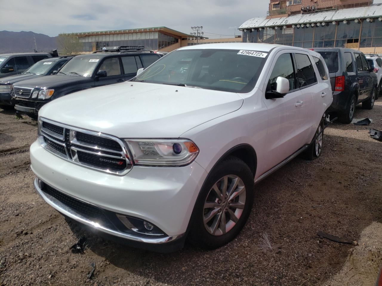Photo 2 from auction – 2018 DODGE DURANGO SX with VIN 1C4RDJAG9JC278084