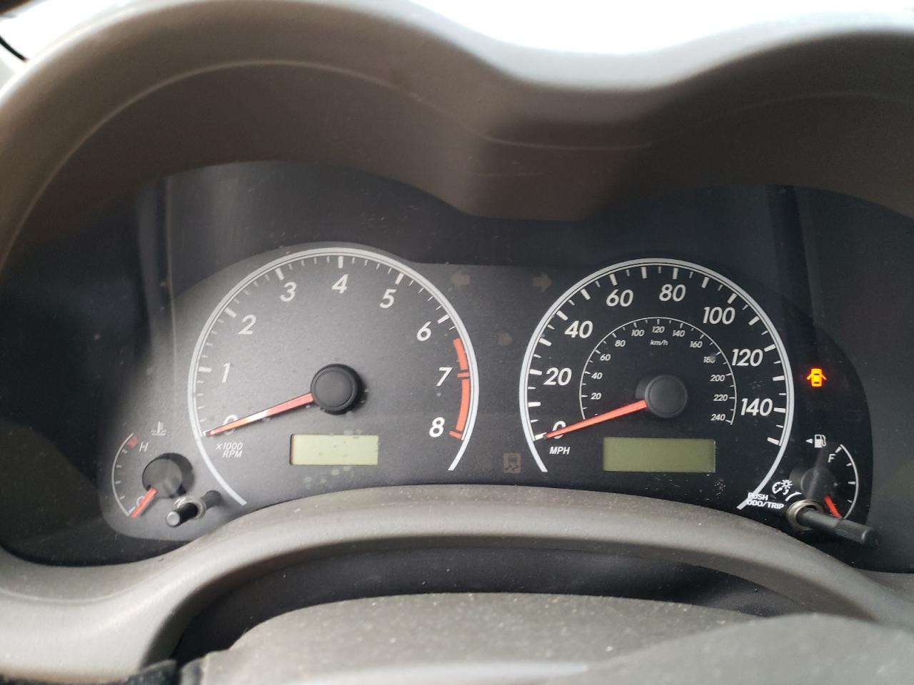 Photo 8 from auction – 2009 TOYOTA COROLLA BA with VIN 2T1BU40E89C121278