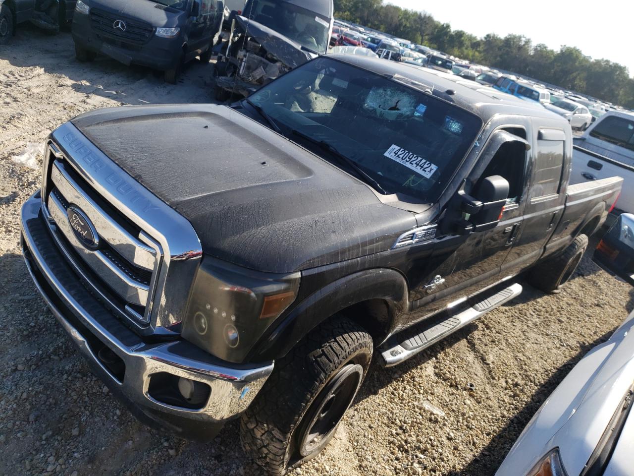 Photo 2 from auction – 2011 FORD F350 SUPER with VIN 1FT8W3BT8BEB79033