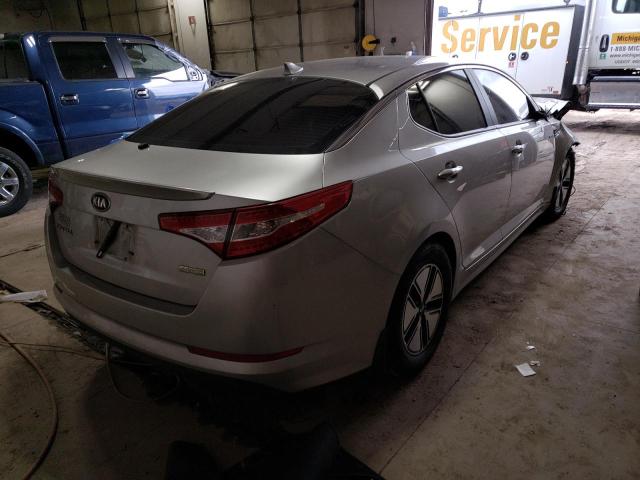 Photo 4 from auction – 2013 KIA OPTIMA HYB with VIN KNAGM4ADXD5062037