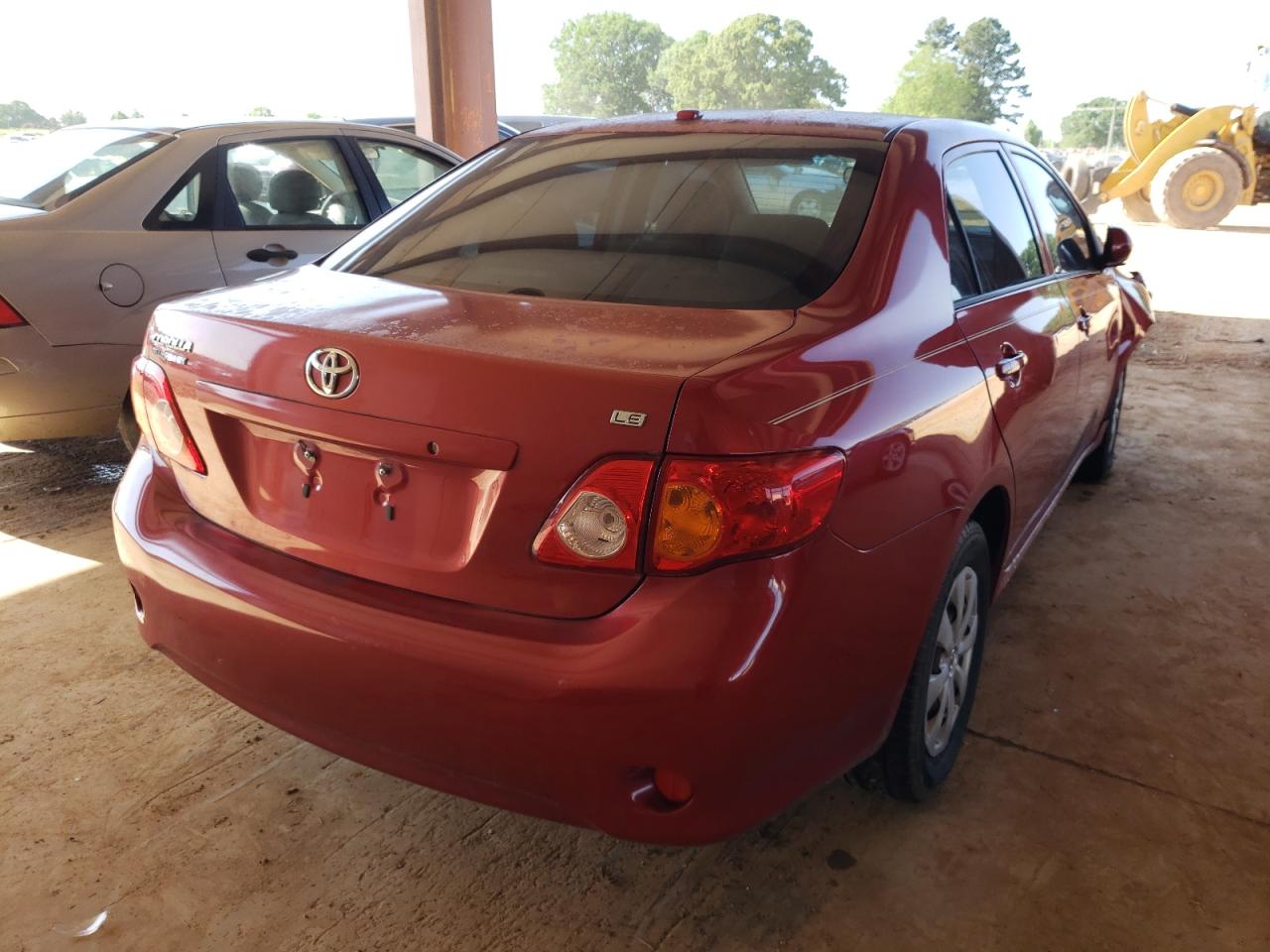 Photo 4 from auction – 2009 TOYOTA COROLLA BA with VIN JTDBL40E599023446