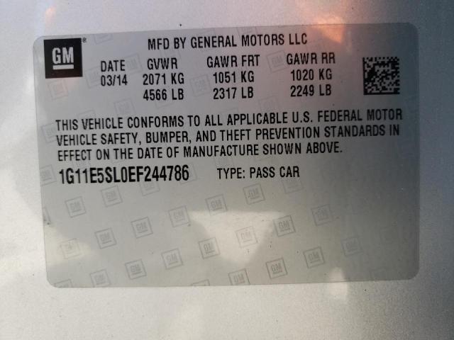 Photo 10 from auction – 2014 CHEVROLET MALIBU 2LT with VIN 1G11E5SL0EF244786