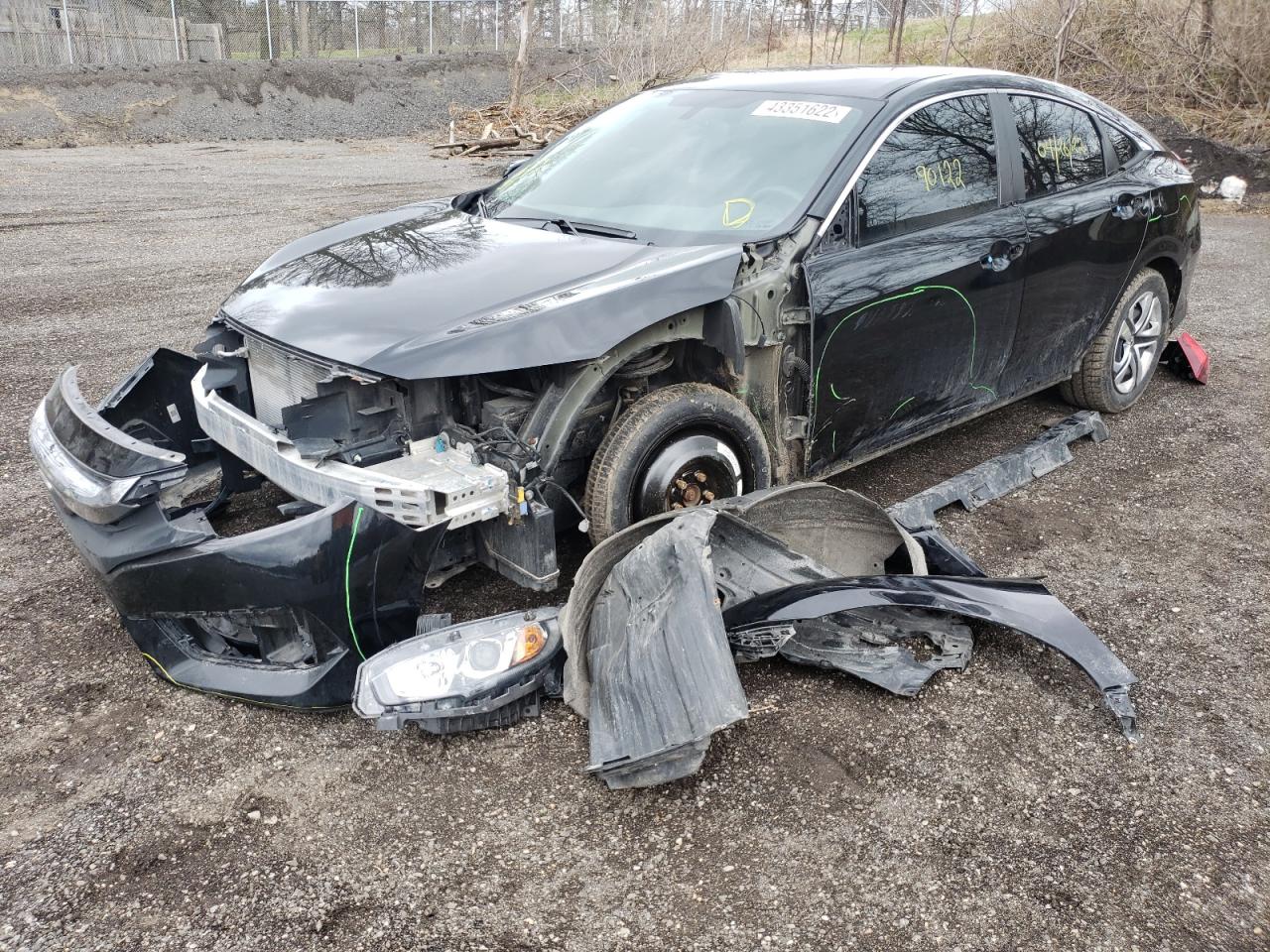 Photo 2 from auction – 2018 HONDA CIVIC LX with VIN 2HGFC2F59JH011366