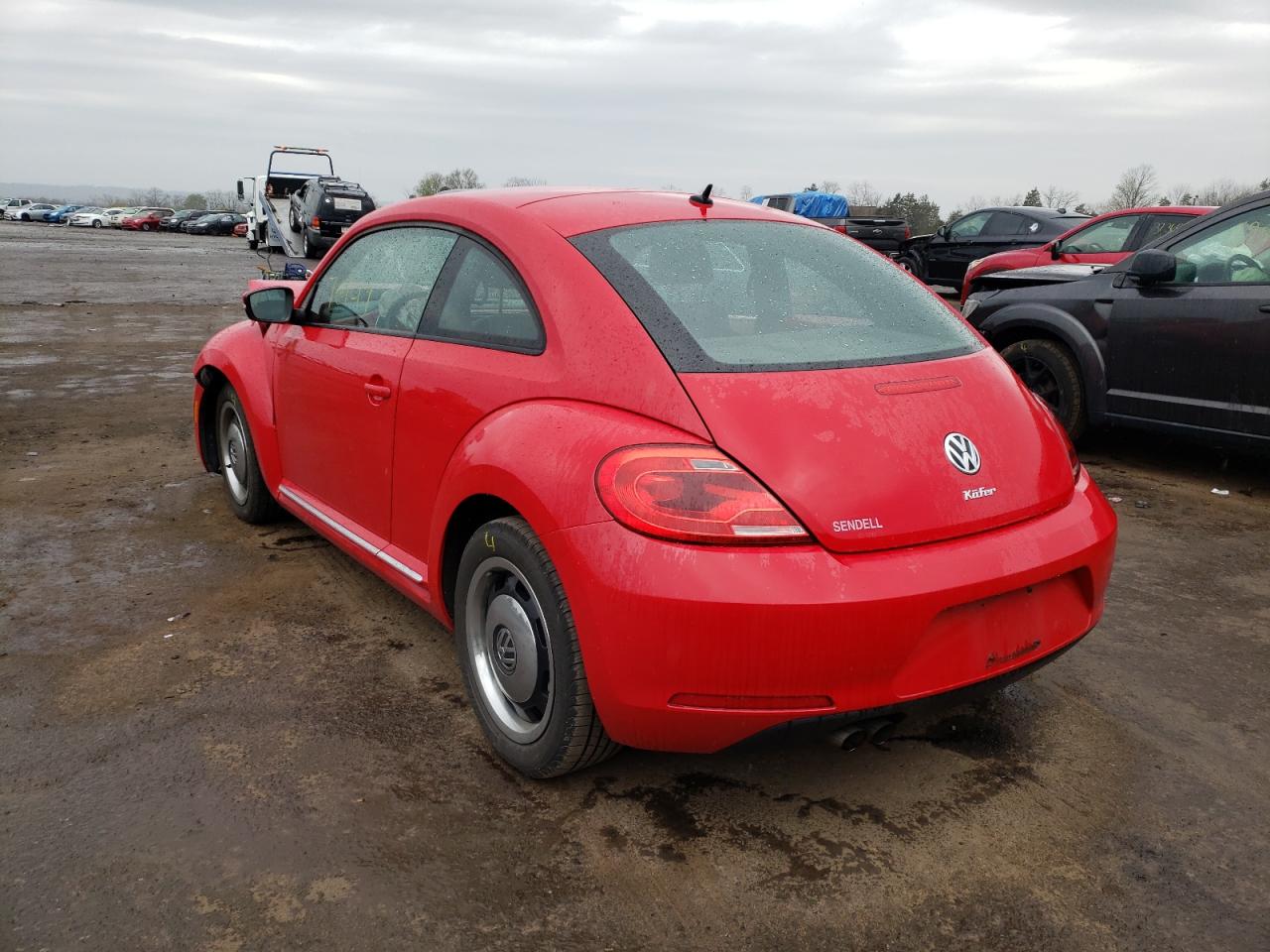 Photo 3 from auction – 2012 VOLKSWAGEN BEETLE with VIN 3VWJP7AT9CM664717