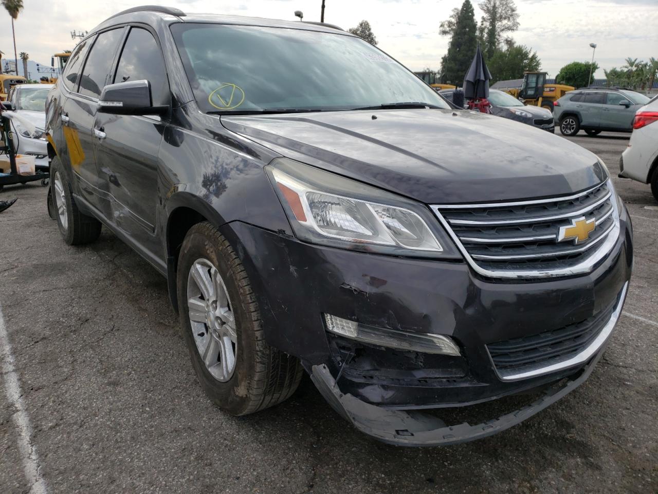 CHEVROLET TRAVERSE L 2013 with VIN 1GNKRGKD2DJ245607 - Photo from auction
