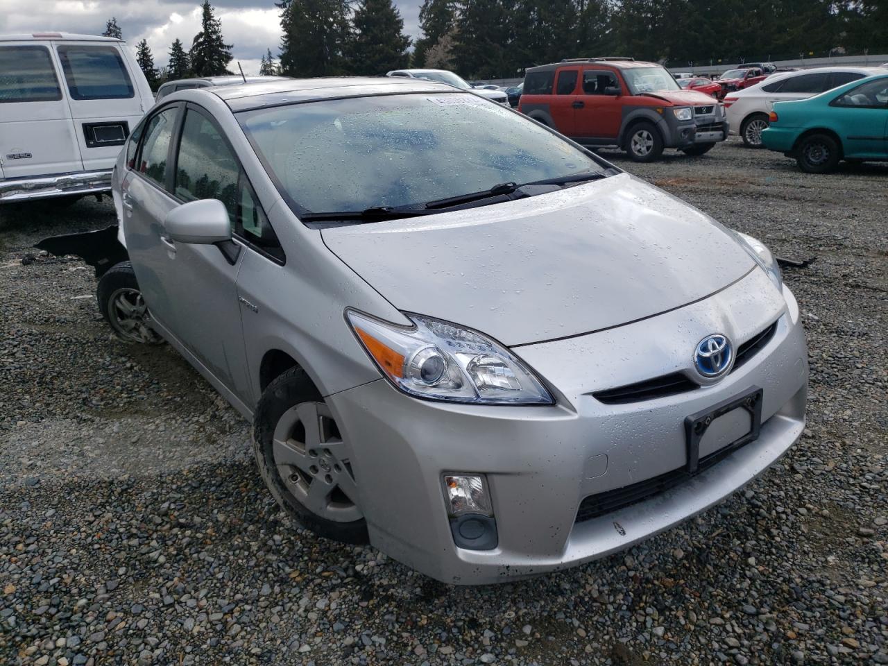 TOYOTA PRIUS 2010 with VIN JTDKN3DU8A0104407 - Photo from auction