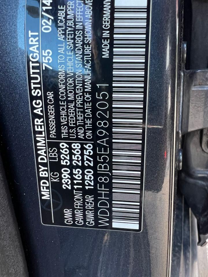 Photo 10 from auction – 2014 MERCEDES-BENZ E 350 4MAT with VIN WDDHF8JB5EA982051