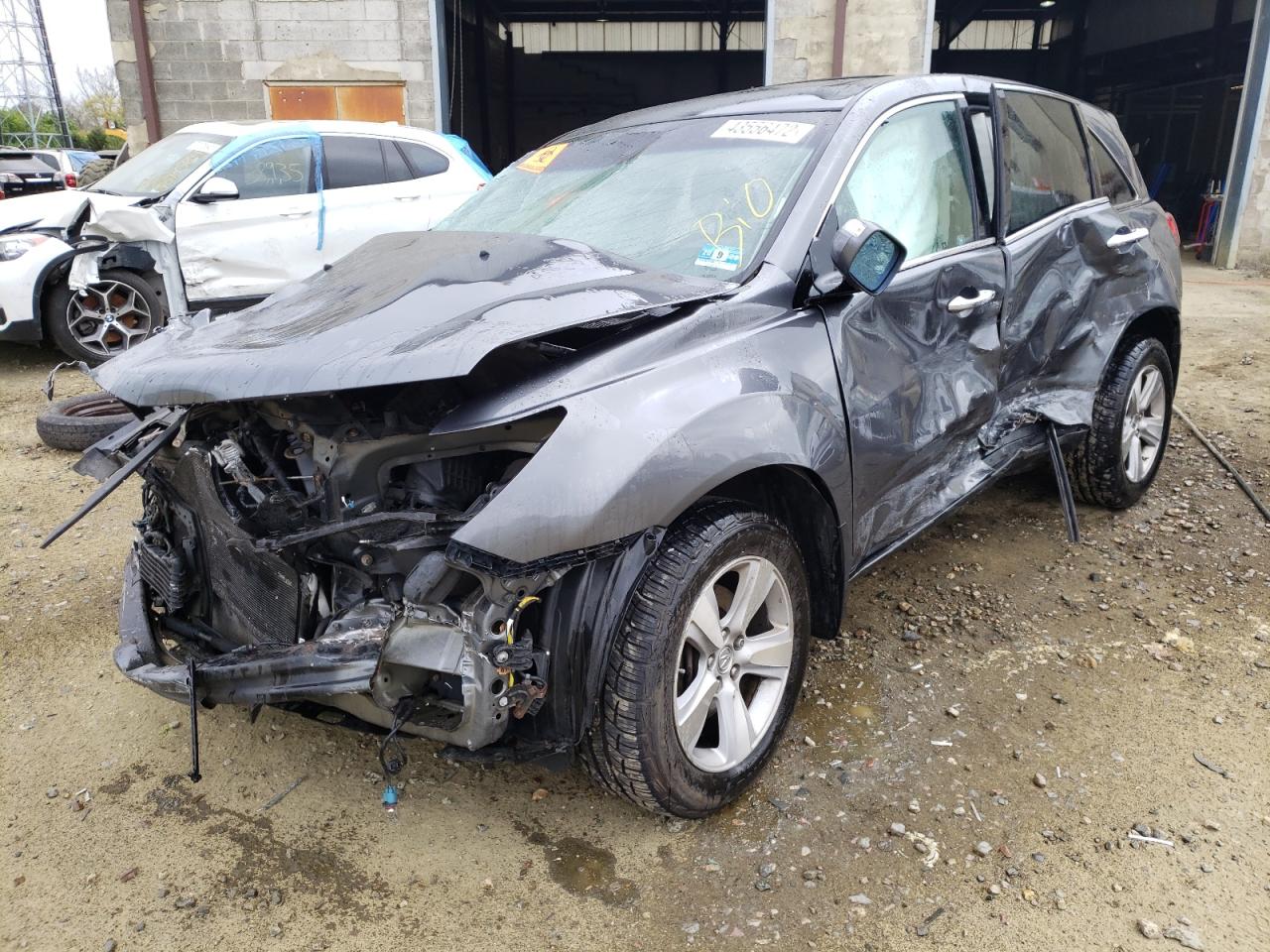 Photo 2 from auction – 2011 ACURA MDX TECHNO with VIN 2HNYD2H6XBH507248