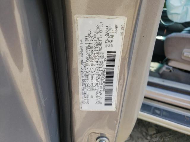 Photo 10 from auction – 2002 TOYOTA SEQUOIA SR with VIN 5TDBT44A72S125765
