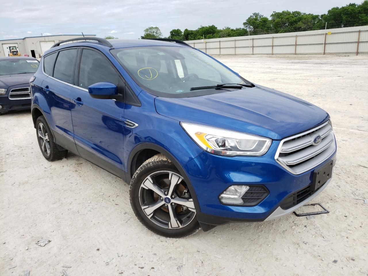 FORD ESCAPE SEL 2018 with VIN 1FMCU0HD3JUB11592 - Photo from auction