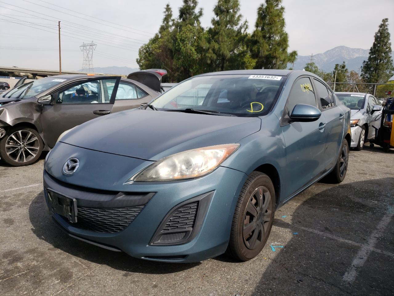 Photo 2 from auction – 2010 MAZDA 3 I with VIN JM1BL1SG0A1262192