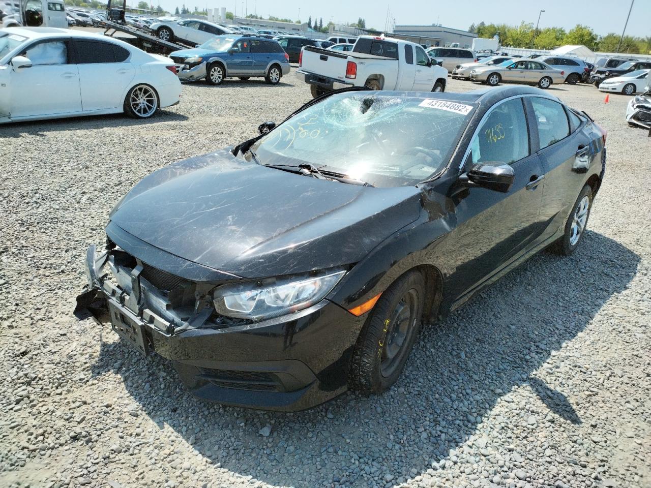 Photo 2 from auction – 2016 HONDA CIVIC LX with VIN 19XFC2F59GE232663