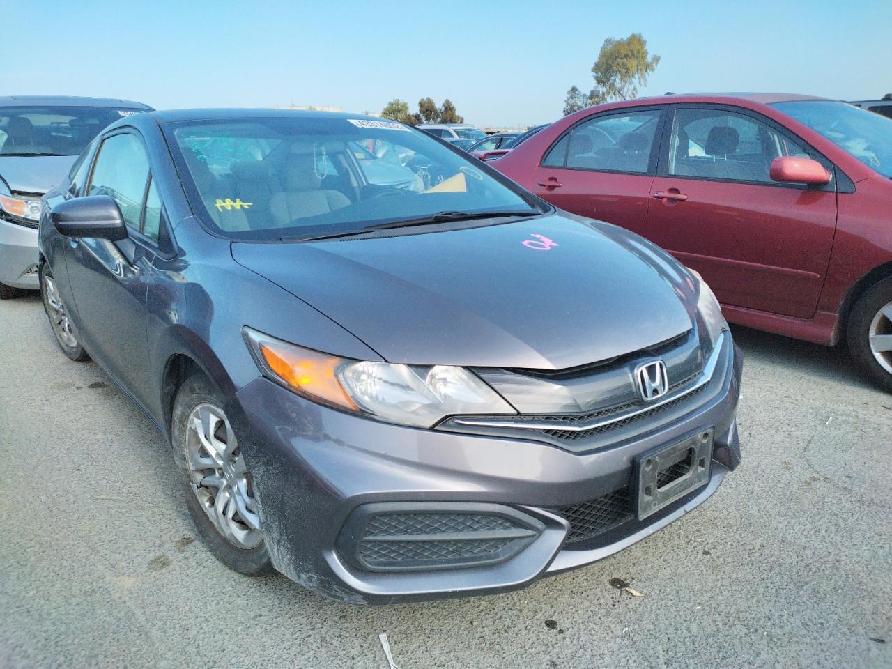 Photo 1 from auction – 2015 HONDA CIVIC LX with VIN 2HGFG3B52FH516544