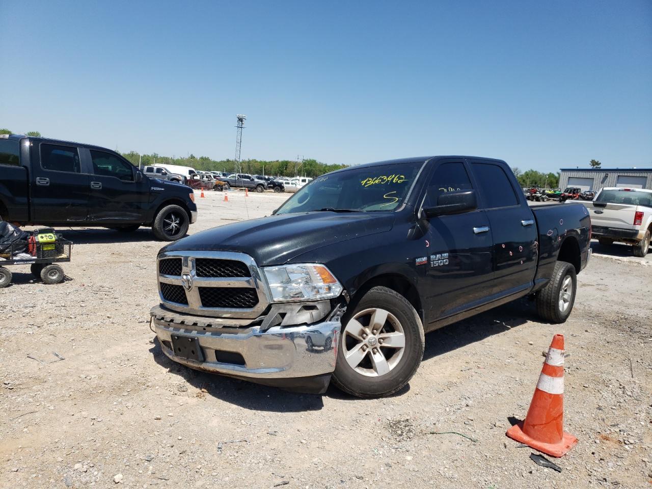 Photo 2 from auction – 2017 RAM 1500 SLT with VIN 1C6RR6TT9HS584766