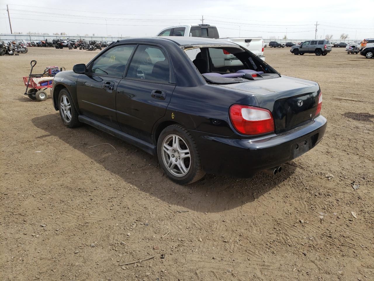 Photo 13 from auction – 2002 SUBARU IMPREZA WR with VIN JF1GD29692G512295