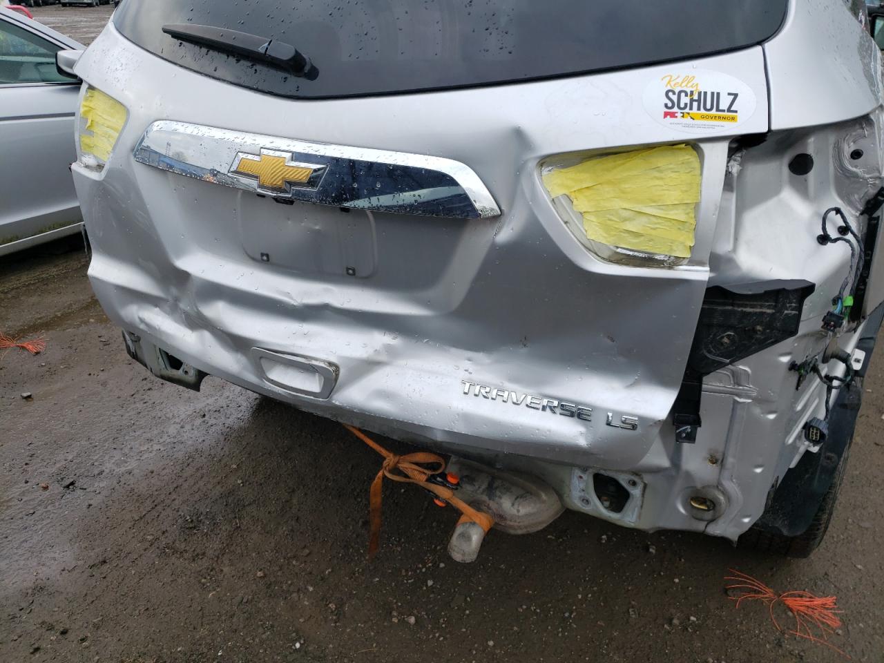 Photo 9 from auction – 2015 CHEVROLET TRAVERSE L with VIN 1GNKRFED8FJ350600