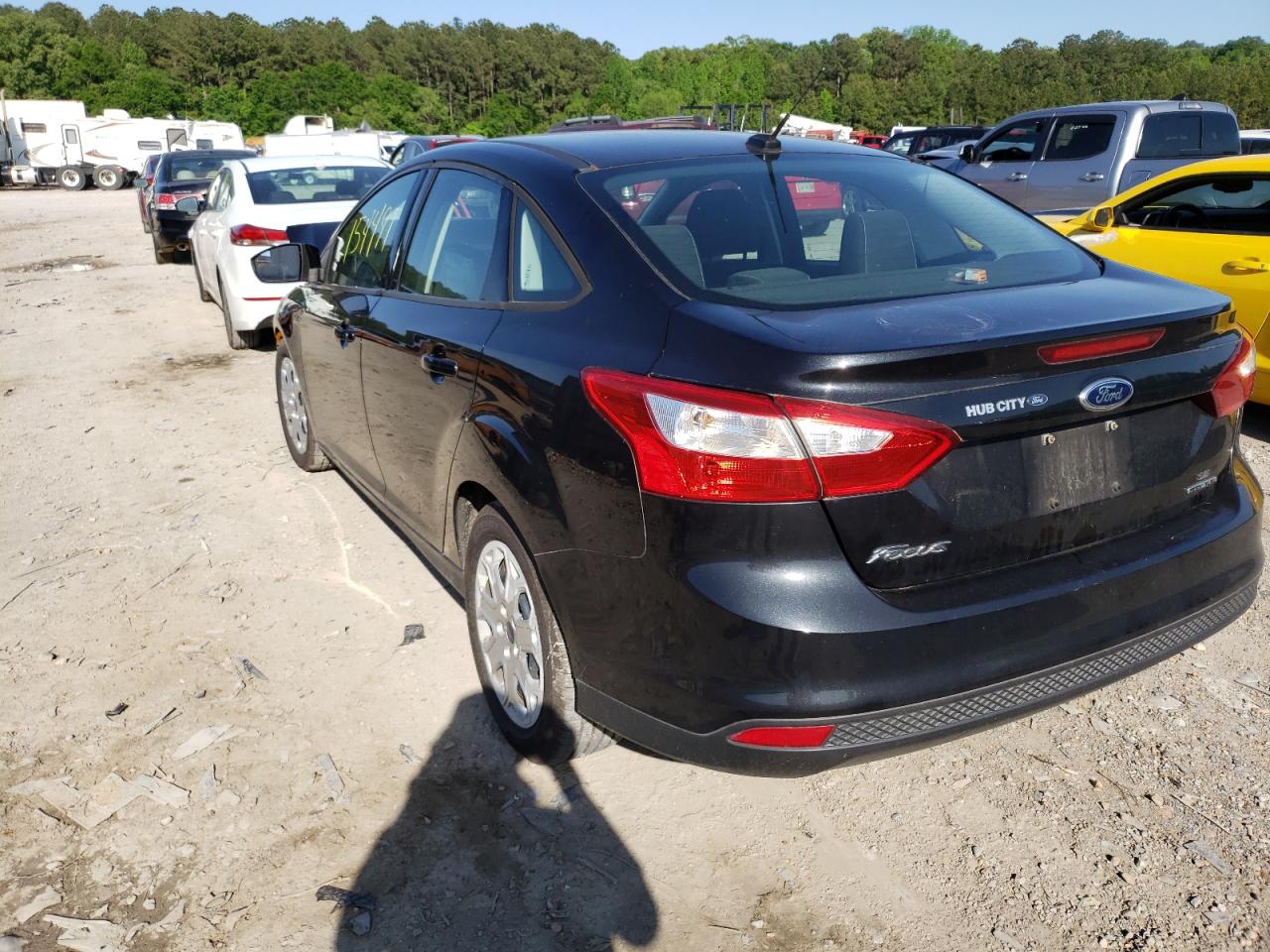 Photo 3 from auction – 2012 FORD FOCUS SE with VIN 1FAHP3F28CL417707
