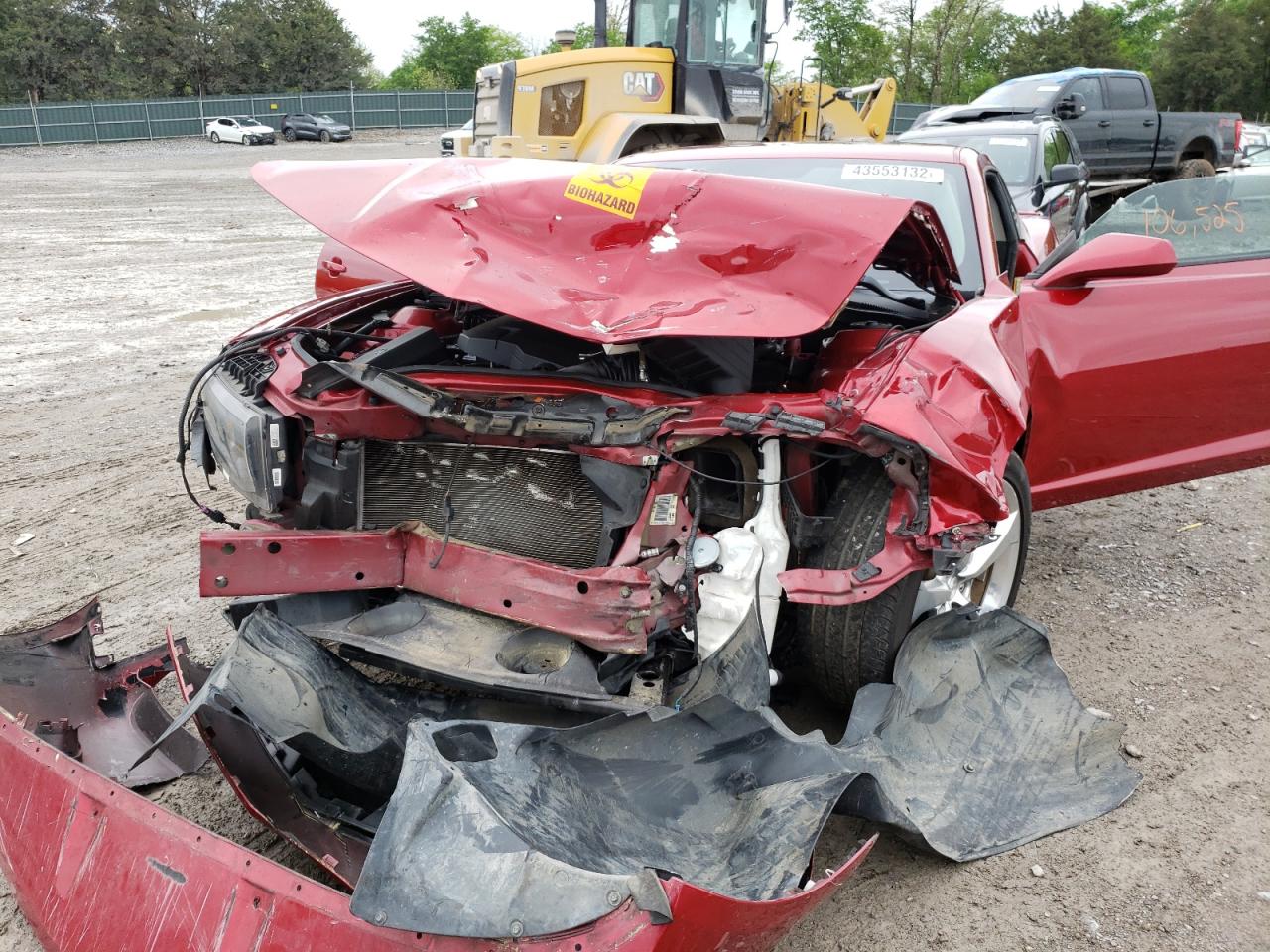 Photo 19 from auction – 2014 CHEVROLET CAMARO LT with VIN 2G1FC1E30E9130361