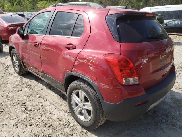 Photo 3 from auction – 2015 CHEVROLET TRAX 1LT with VIN KL7CJLSB0FB223370