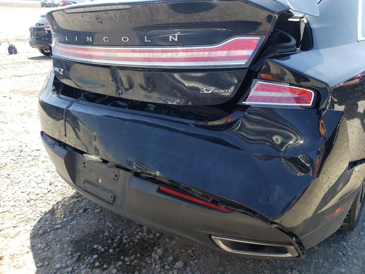 Photo 9 from auction – 2015 LINCOLN MKZ with VIN 3LN6L2JK3FR619404