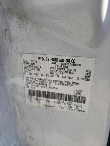 Photo 10 from auction – 2014 FORD F150 with VIN 1FTMF1EF9EFB83051