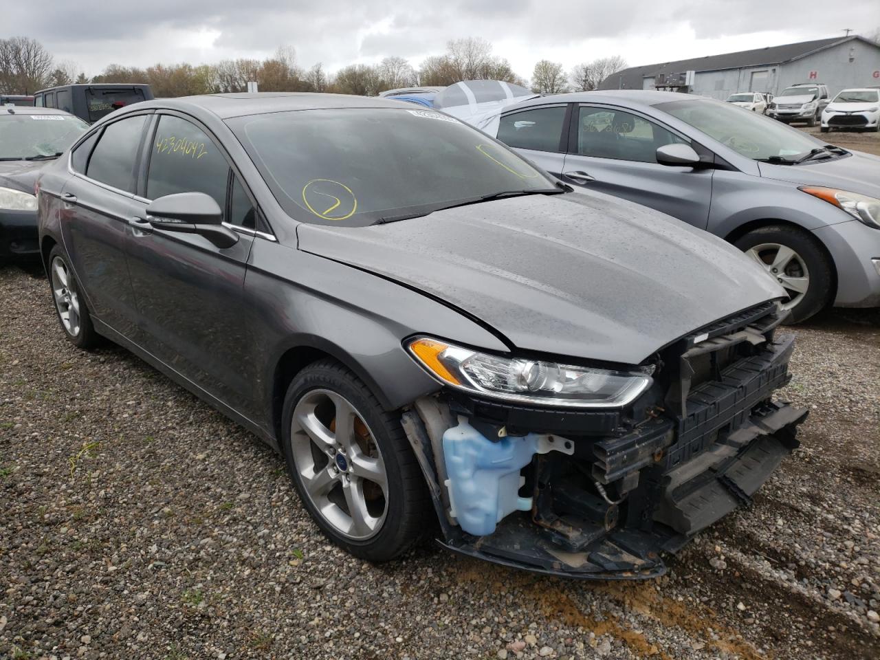 FORD FUSION SE 2014 with VIN 3FA6P0H78ER109357 - Photo from auction