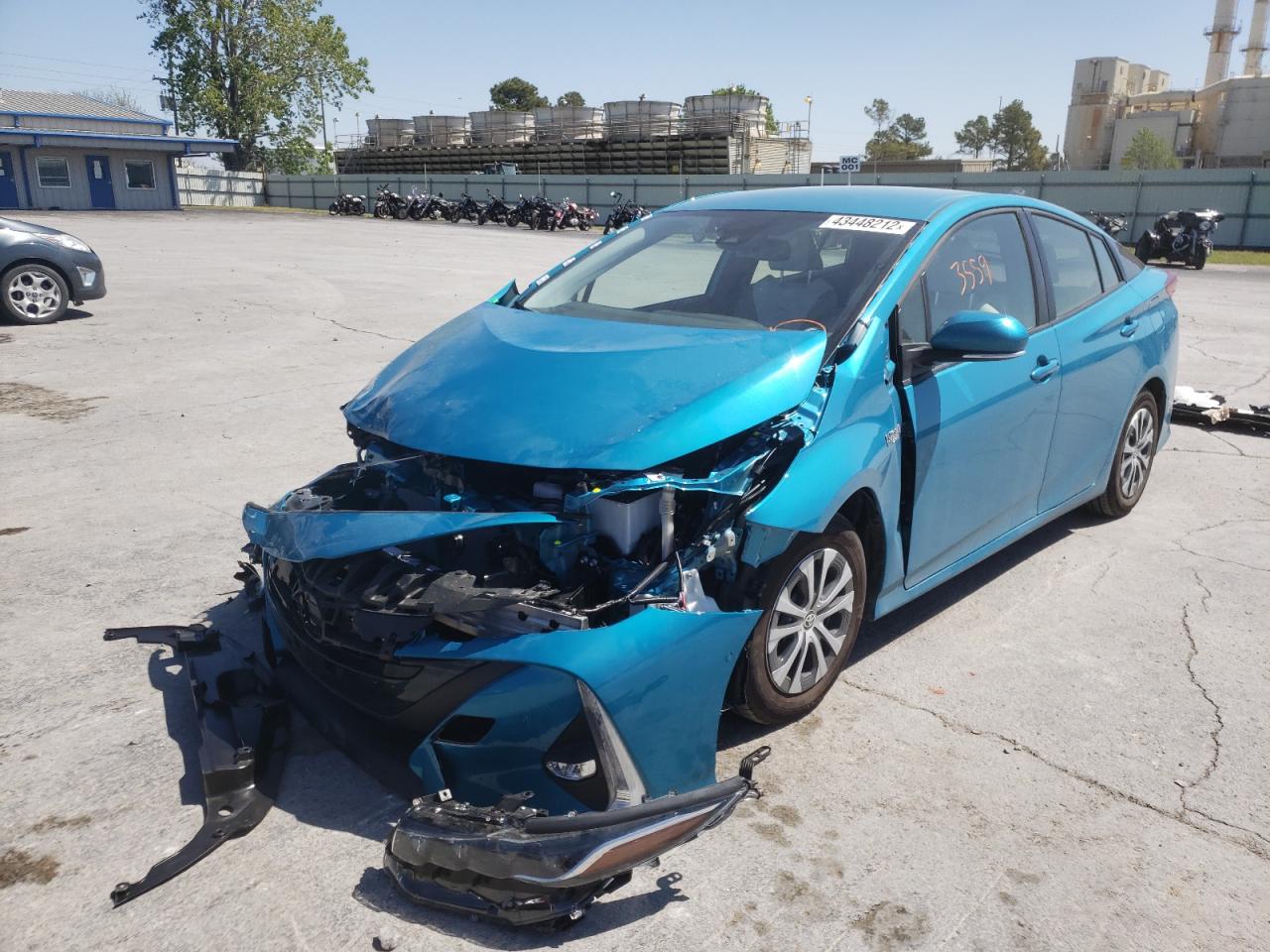 Photo 2 from auction – 2022 TOYOTA PRIUS PRIM with VIN JTDKAMFP4N3197293