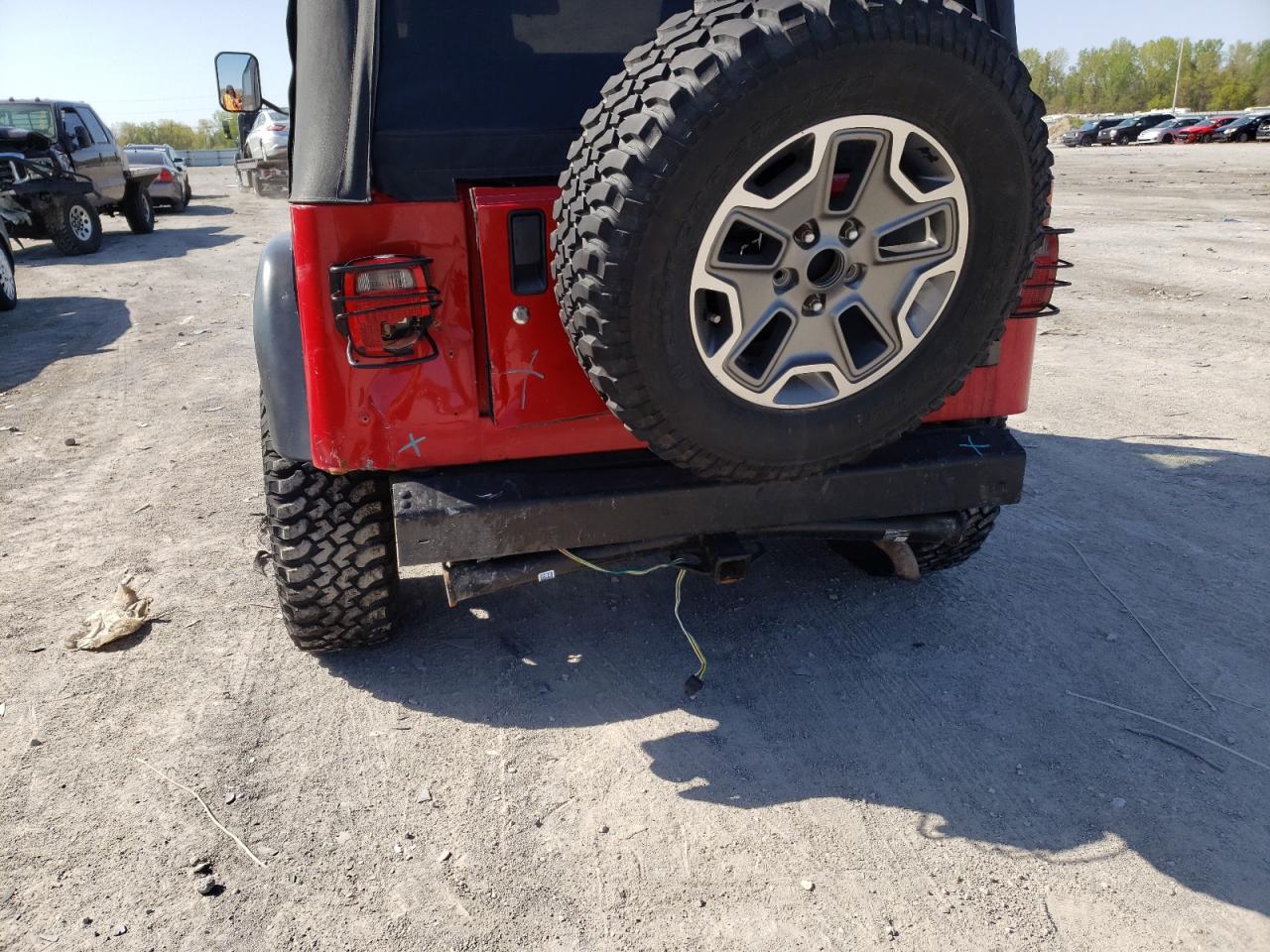 Photo 9 from auction – 2006 JEEP WRANGLER X with VIN 1J4FA39S36P734218
