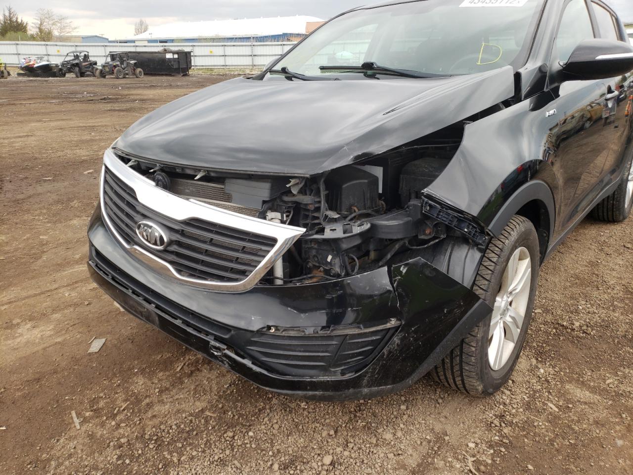 Photo 9 from auction – 2012 KIA SPORTAGE L with VIN KNDPBCA24C7284755