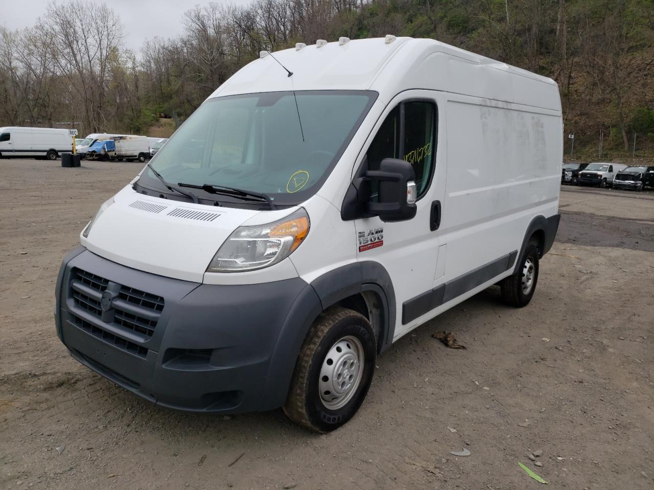 Photo 2 from auction – 2017 RAM PROMASTER with VIN 3C6TRVBG4HE510971