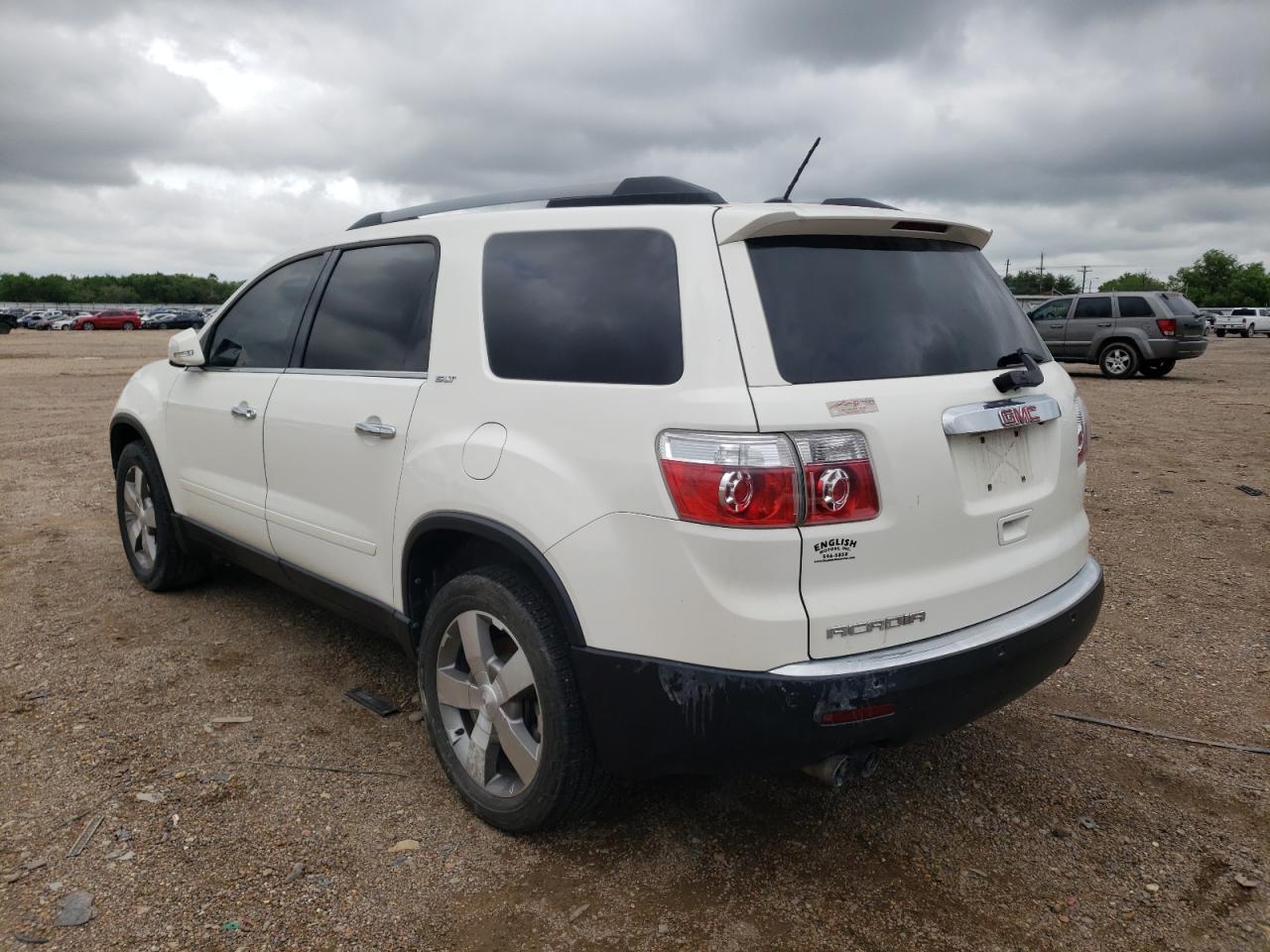 Photo 3 from auction – 2012 GMC ACADIA SLT with VIN 1GKKRRED9CJ346663