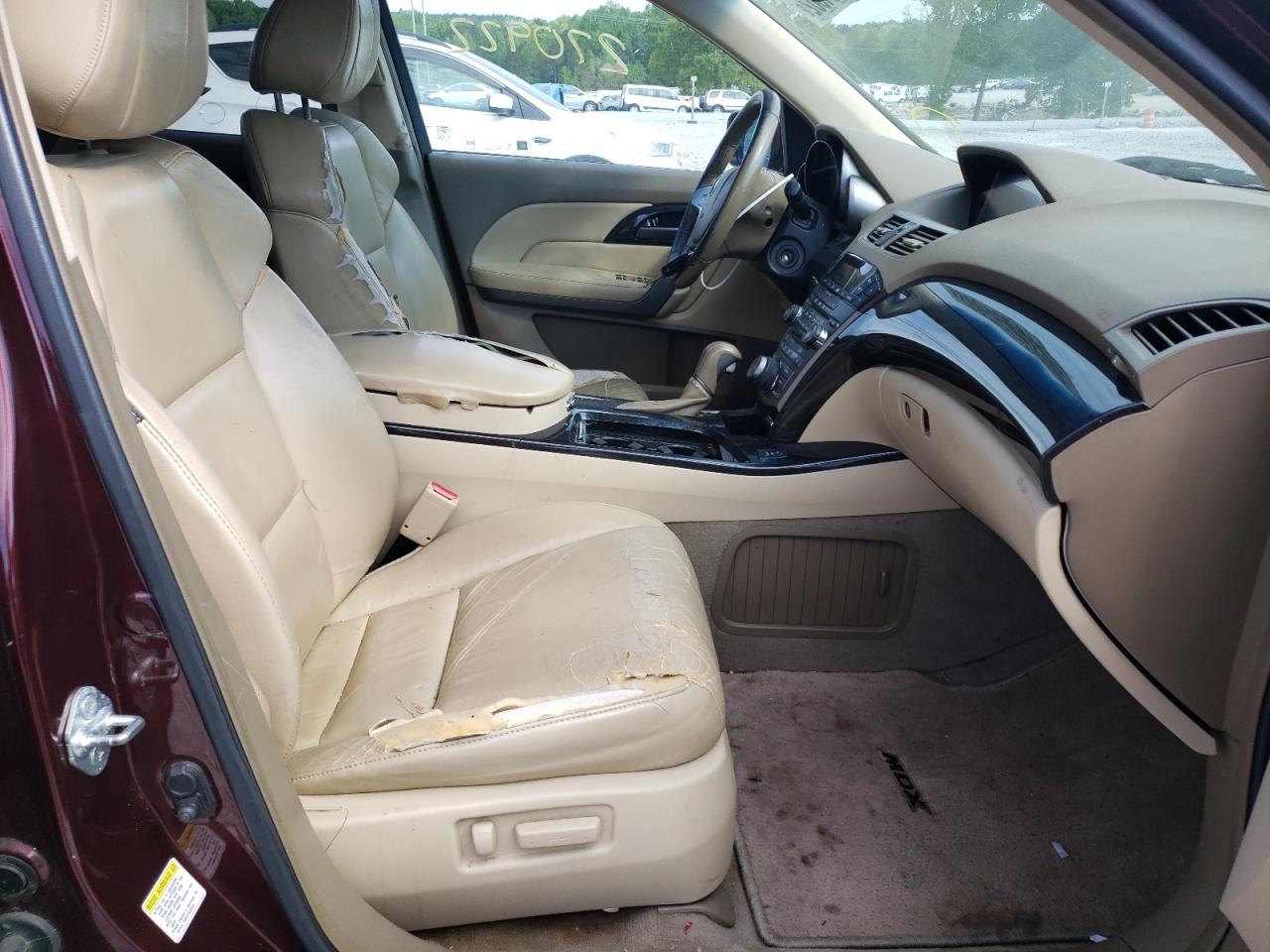 Photo 5 from auction – 2008 ACURA MDX TECHNO with VIN 2HNYD284X8H545182