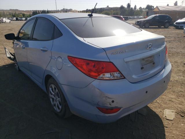 Photo 3 from auction – 2013 HYUNDAI ACCENT GLS with VIN KMHCT4AE3DU448295