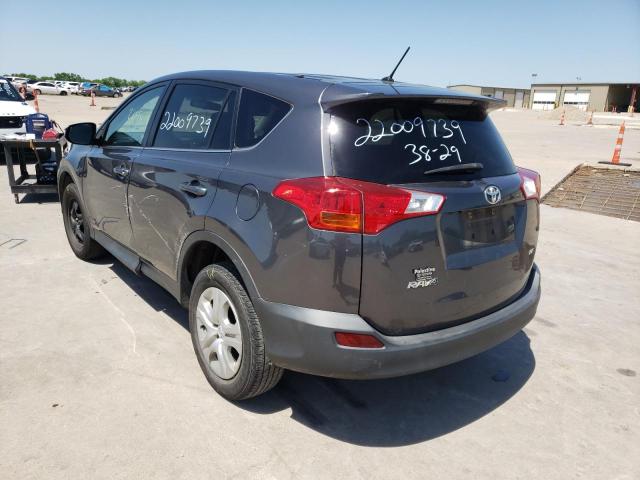 Photo 3 from auction – 2014 TOYOTA RAV4 LE with VIN 2T3ZFREV9EW100793