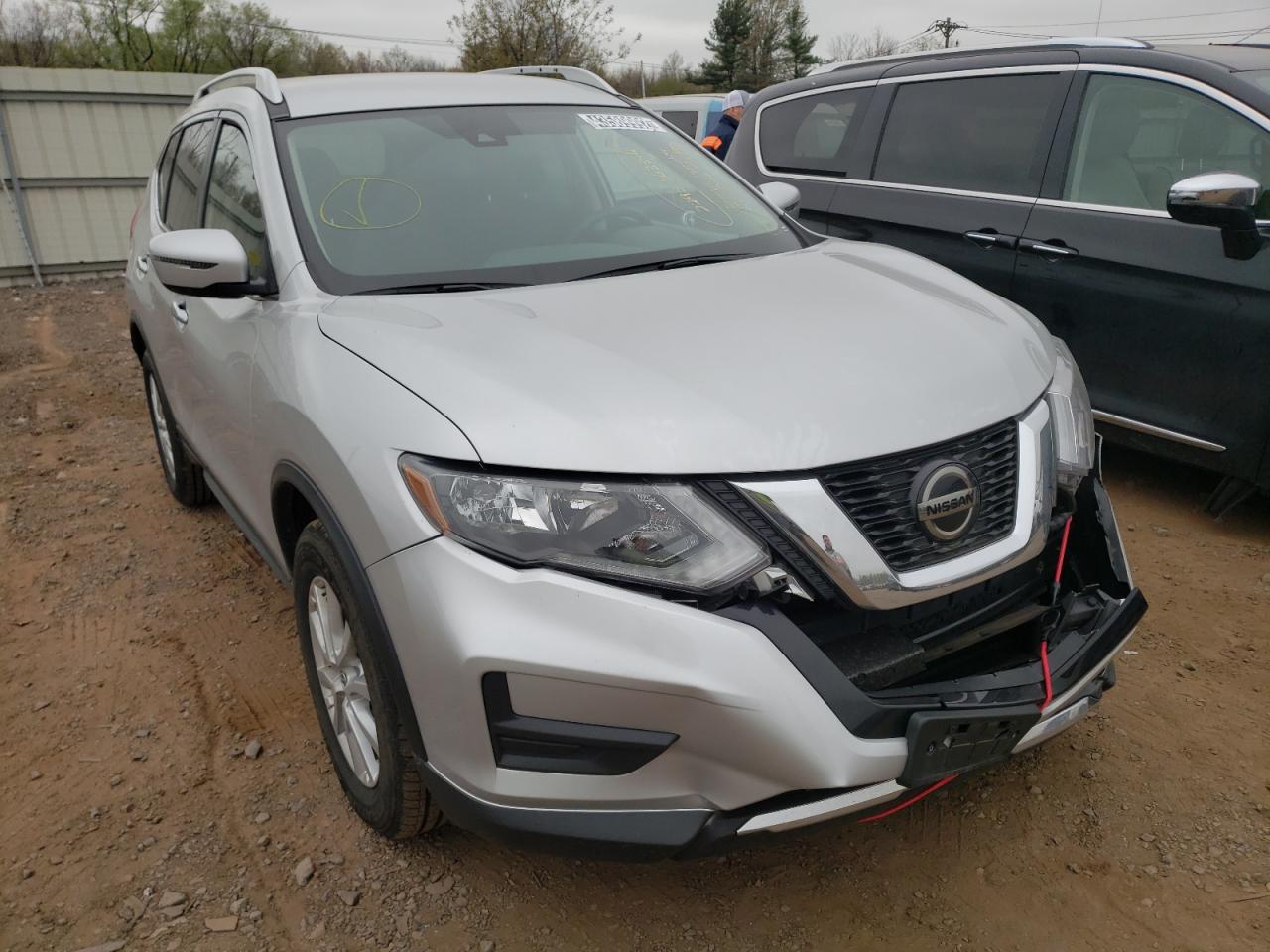NISSAN ROGUE S 2020 with VIN KNMAT2MV8LP537076 - Photo from auction