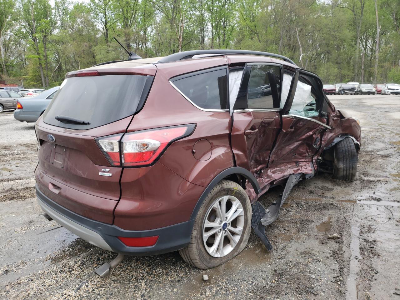 Photo 4 from auction – 2018 FORD ESCAPE SE with VIN 1FMCU0GD4JUA79835