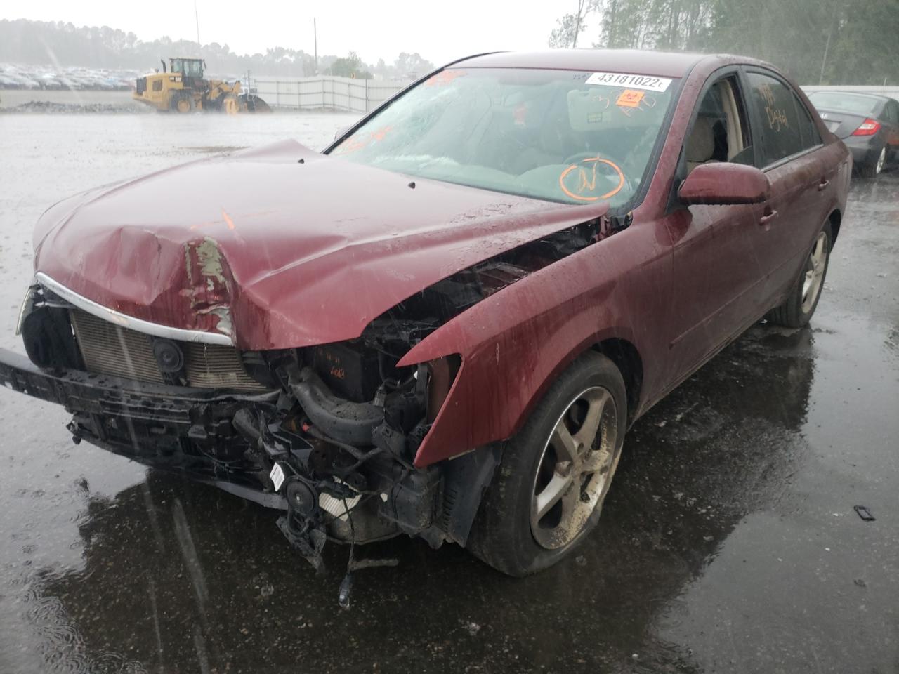 Photo 2 from auction – 2007 HYUNDAI SONATA SE with VIN 5NPEU46F67H257268