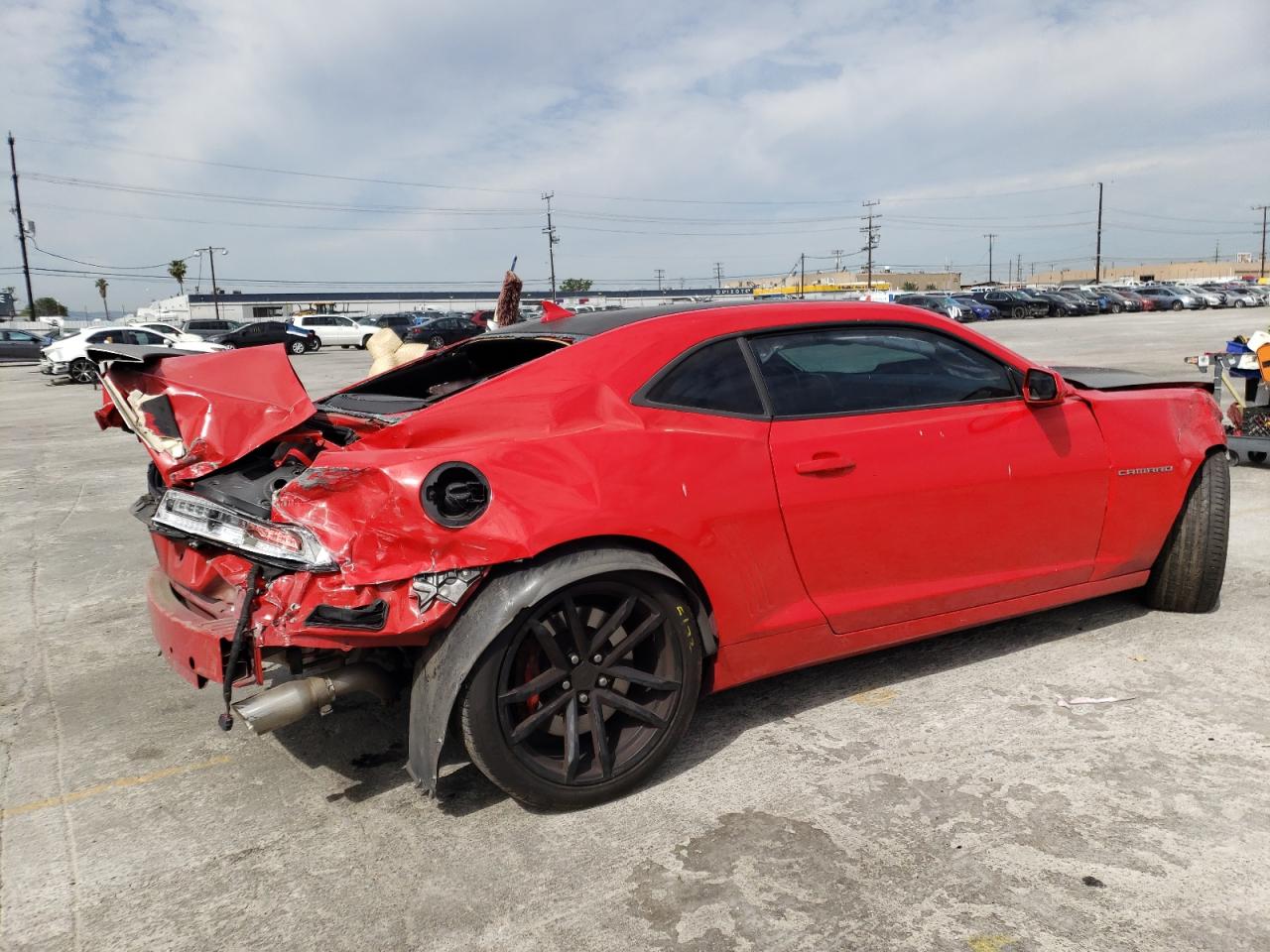 Photo 4 from auction – 2014 CHEVROLET CAMARO 2SS with VIN 2G1FK1EJ7E9285927