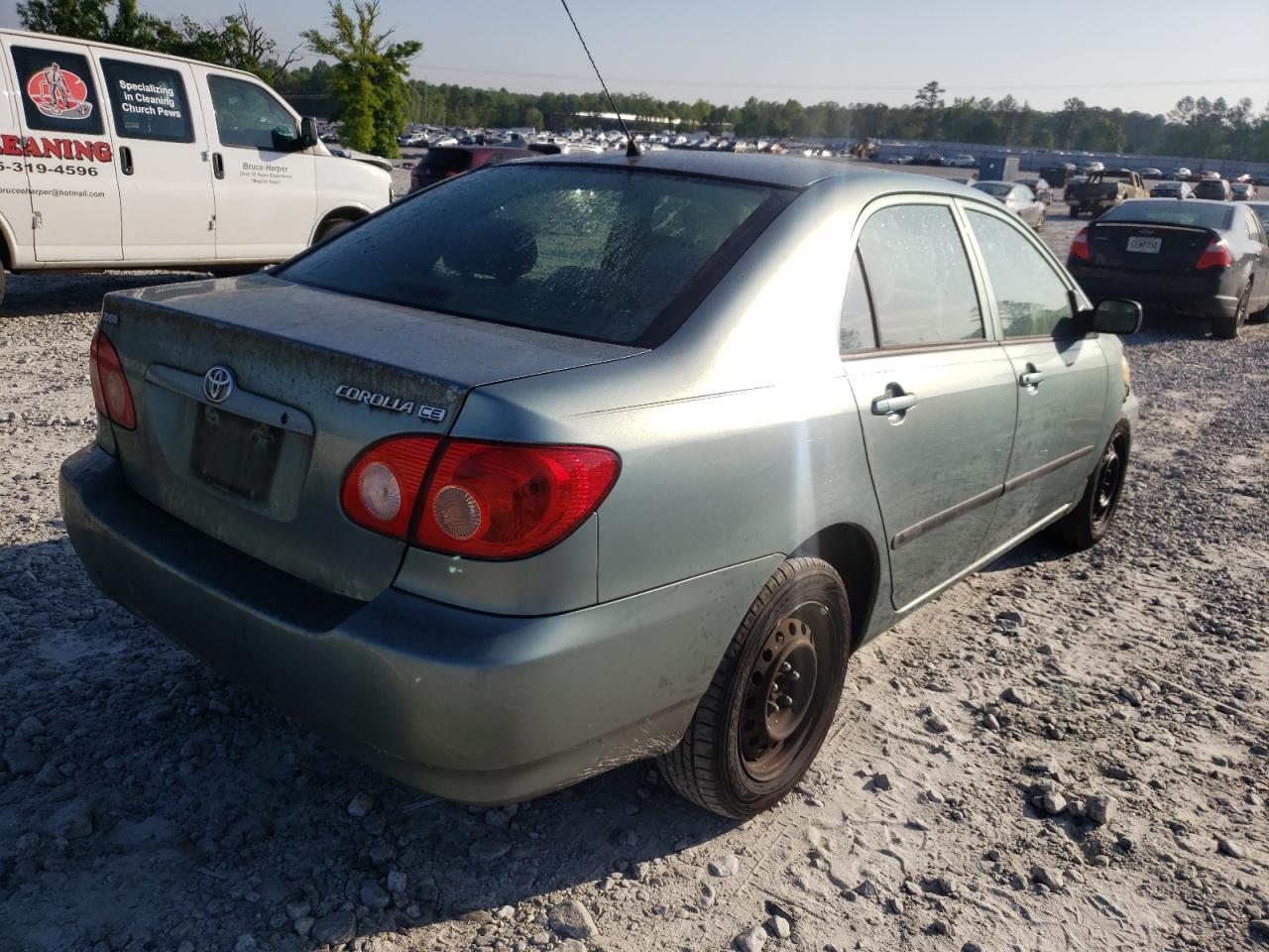 Photo 4 from auction – 2007 TOYOTA COROLLA CE with VIN 2T1BR32E87C795422