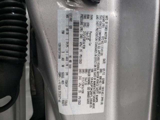 Photo 10 from auction – 2015 FORD FOCUS SE with VIN 1FADP3K26FL350615