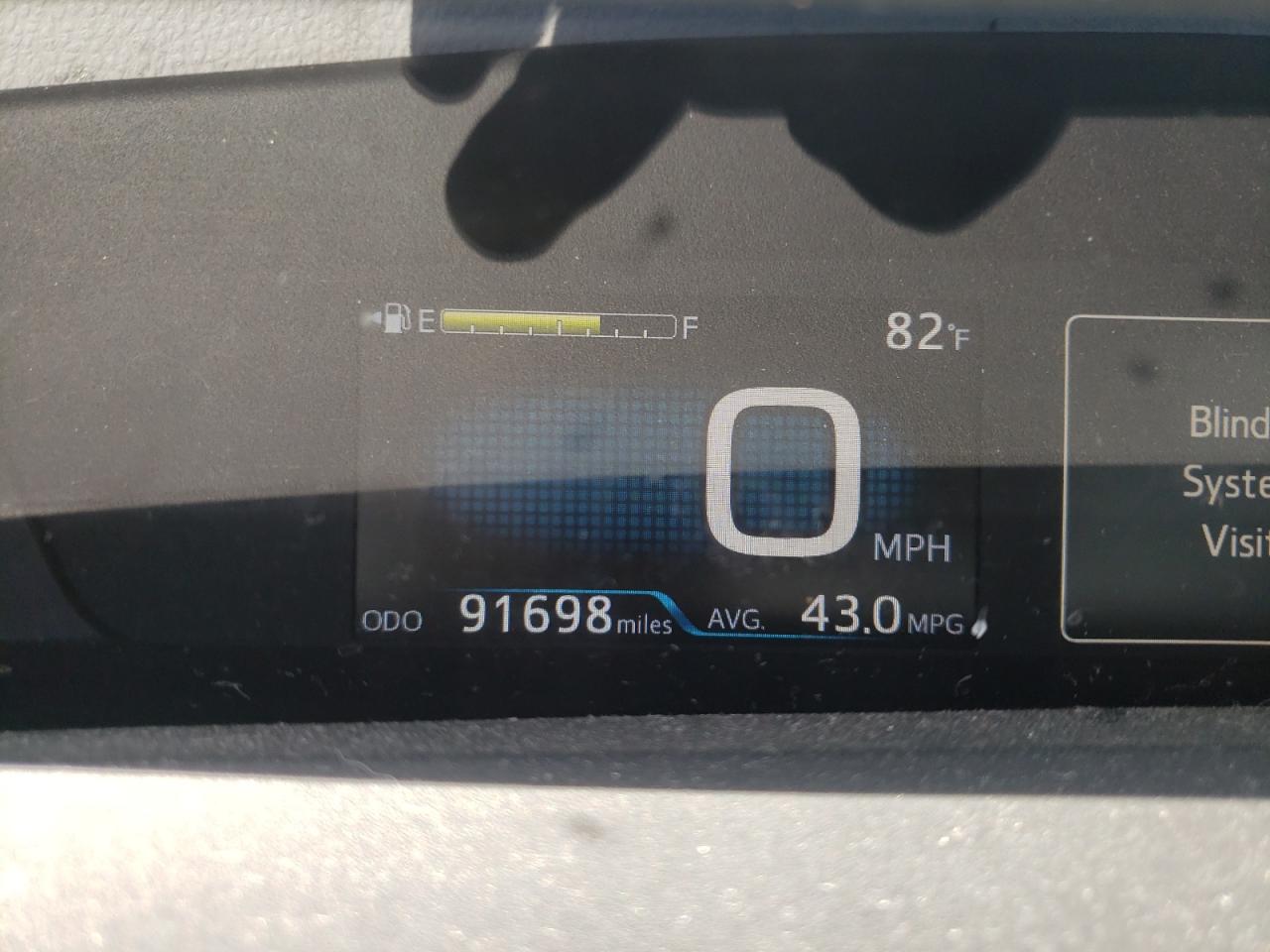 Photo 8 from auction – 2017 TOYOTA PRIUS with VIN JTDKARFU2H3541047