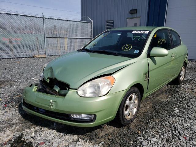 Photo 2 from auction – 2007 HYUNDAI ACCENT BAS with VIN KMHCN35CX7U022380