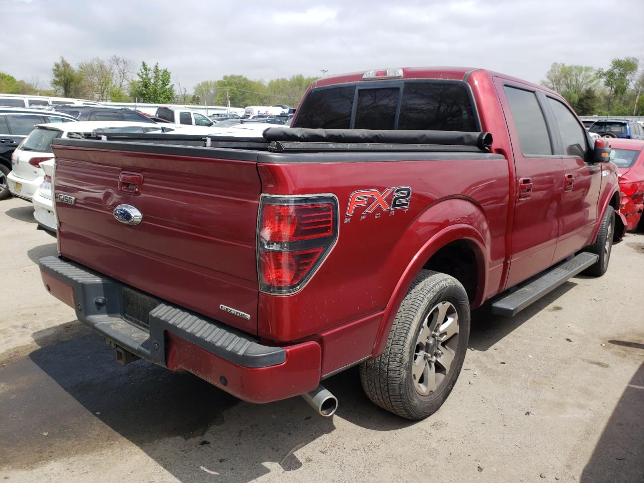 Photo 4 from auction – 2013 FORD F150 SUPER with VIN 1FTFW1CF1DFB95205