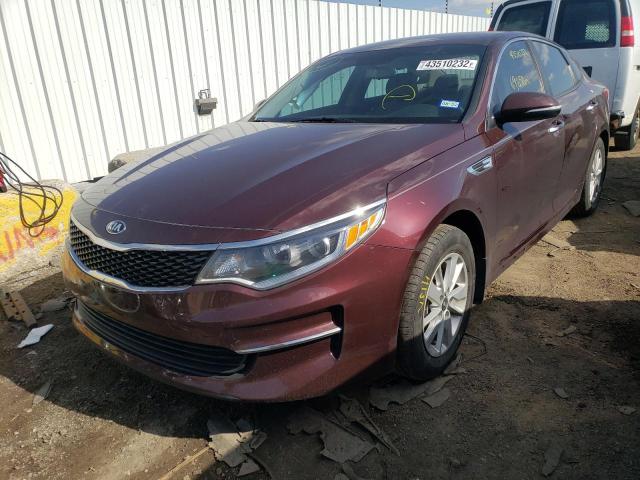 Photo 2 from auction – 2016 KIA OPTIMA LX with VIN 5XXGT4L35GG116144