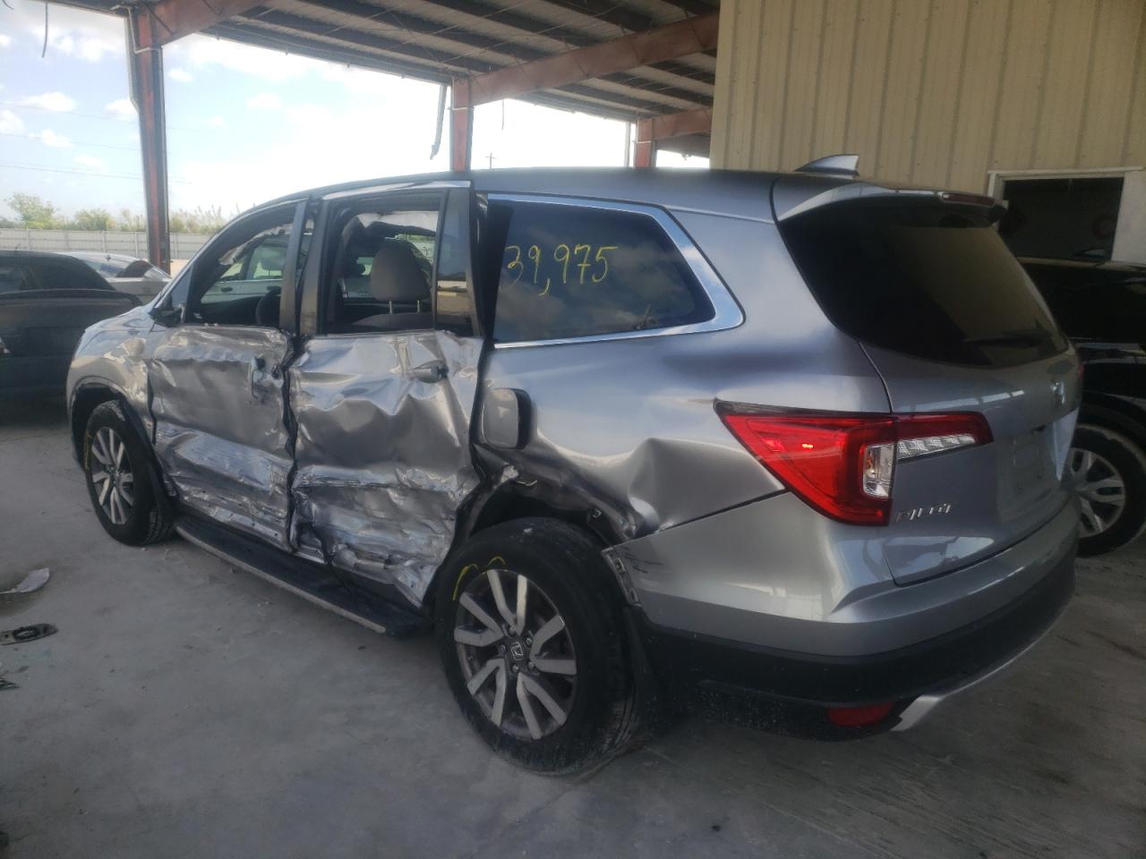 Photo 9 from auction – 2019 HONDA PILOT EX with VIN 5FNYF5H31KB042078