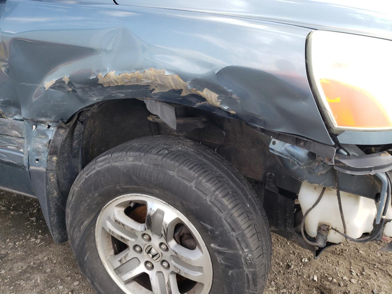 Photo 10 from auction – 2005 HONDA PILOT EX with VIN 2HKYF18455H549816
